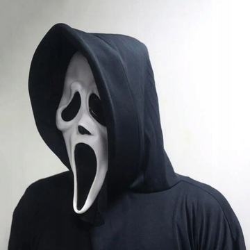МАСКА УЖАСОВ HALLOWEEN GHOSTFACE ДЛЯ ВЗРОСЛЫХ
