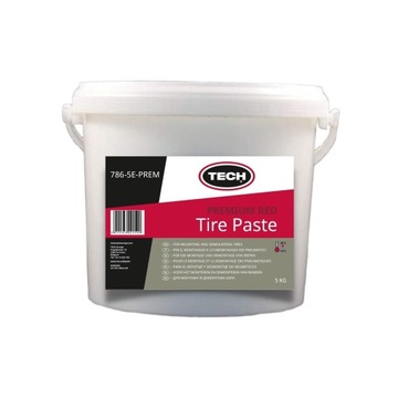 Pasta montażowa Tech PREMIUM czerwona 5 kg
