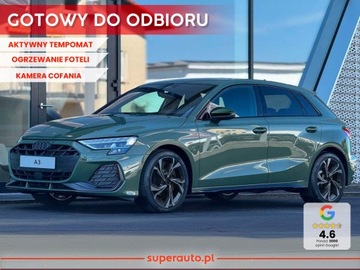 Audi A3 8Y Sportback Facelifting 1.5 35 TFSI 150KM 2025 AUDI A3 TFSI S Line Sportback Hatchback 1.5 (150KM) 2025