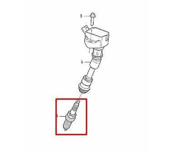 Volvo S60 Mk2 свечи зажигания Original 31673604