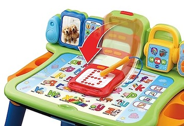 Стол для занятий VTech Touch and Learn — детский музыкальный стол с буквами и телефоном