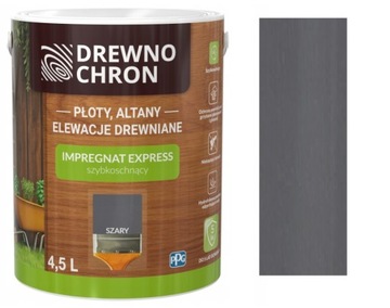 DREWNOCHRON IMPREGNAT EXPRESS 4,5L SZARY