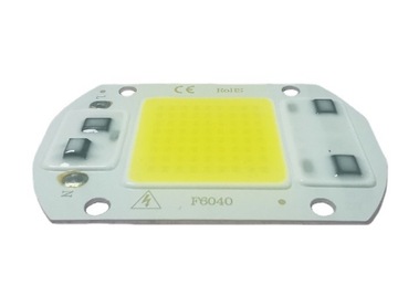 Диод 30Вт COB LED Модуль 3300лм 230В БЕЛЫЙ 6500К + БЕСПЛАТНАЯ ПАСТА