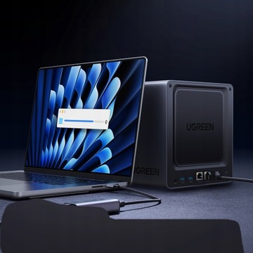 АДАПТЕР ВНЕШНЕЙ СЕТЕВОЙ КАРТЫ UGREEN USB-C К RJ45 LAN ETHERNET 2,5 ГБ/С