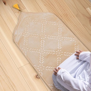 Dywan modlitewny Ramadan Eid Prezent Gruby miękki elegancki tradycyjny isla