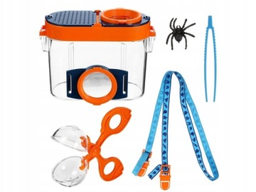 КОНТЕЙНЕР ДЛЯ НАСЕКОМЫХ С ЛУПОЙ, ОБРАЗОВАТЕЛЬНЫЙ НАБОР «НАСЕКОМЫЕ»