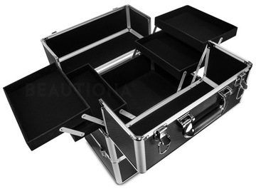 КОСМЕТИЧЕСКАЯ КОРОБКА XL, ЧЕРНАЯ, ЧЕРНАЯ