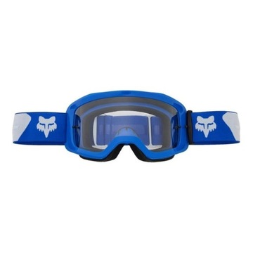 Gogle cross FOX MAIN CORE BLUE/WHITE niebieski biały GRATISY
