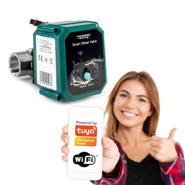 Elektrozawór do wody sterownik WiFi DN20 3/4