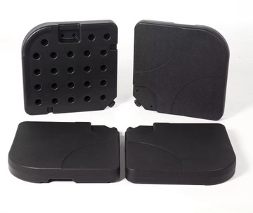 ОСНОВАНИЕ ДЛЯ САДОВОГО ЗОНТА КВАДРАТНЫЙ ВЕС НАГРУЗКИ 4 x 15 кг