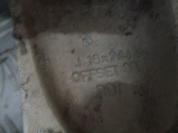 ISUZU D-MAX DISK HLINÍK 16X7