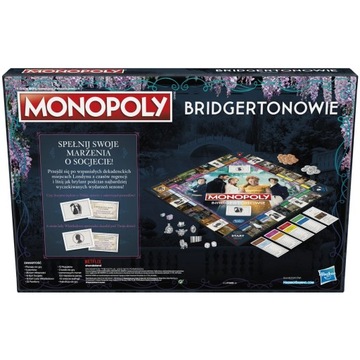 НАСТОЛЬНАЯ ИГРА BRIDGERTONS MONOPOLY — NETFLIX SERIES F5688 PL версия