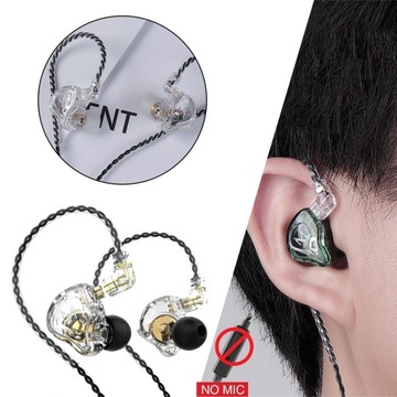 1BA 1DD Гибридные внутриканальные мониторные наушники