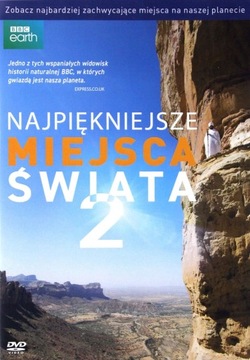 NAJPIĘKNIEJSZE MIEJSCA ŚWIATA 2 DVD FOLIA