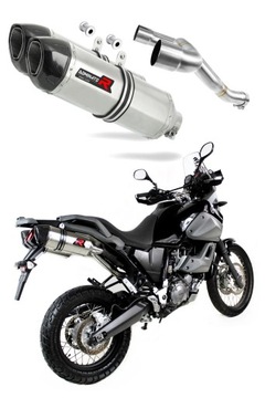 XT 660 Z TENERE 2008 - 2016 DUAL wydech tłumik HP1 DOMINATOR