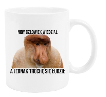 KUBEK nosacz JANUSZ PREZENT NOSACZE DUŻO WZORÓW