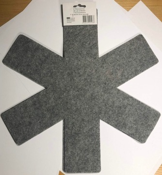 ЗАЩИТНЫЕ ПОДКЛАДКИ ДЛЯ ГОРШКОВ 2 шт Войлочные ПОДКЛАДКИ OLDMAN 38см