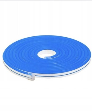 NEON FLEX 12V 6x12mm 8W/1m NIEBIESKI