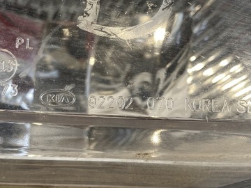 92202070 HALOGEN PRAVÝ PŘEDNÍ 1.0 45 2005 KIA PICANTO (BA)