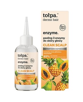 Tołpa Dermo Hair Enzyme Peeling 3 enzymy do skóry głowy 100 ml