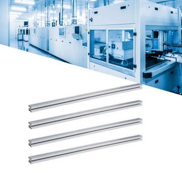 4 шт. 4040 T-образный алюминиевый профиль, европейский стандарт, анодированный