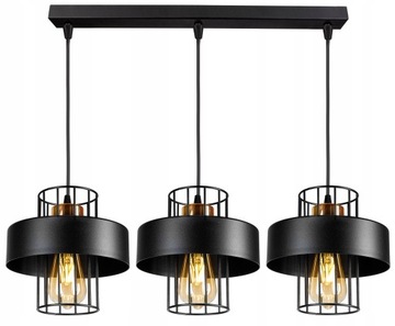 LAMPA WISZĄCA SUFITOWA ŻYRANDOL LOFT DRUT LED HIT