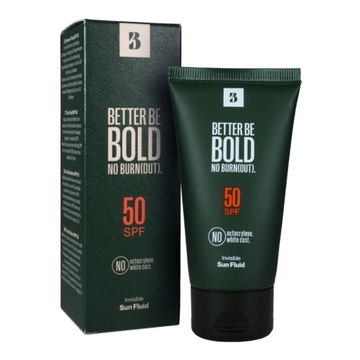 Ochronny krem do twarzy i łysej skóry głowy BETTER BE BOLD SPF50