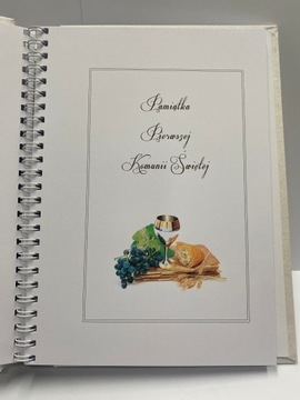 Album Pamiątka I Komunii Św. od Babci I Dziadka