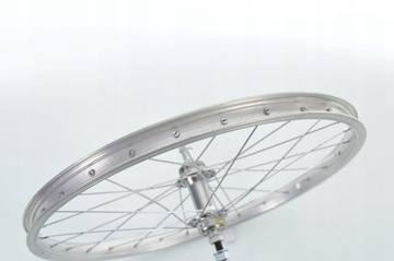 КОЛЕСО 20, ЗАДНЕЕ АЛЮМИНИЕВОЕ, СЕРЕБРЯНОЕ ДЛЯ СВОБОДНОЙ СКОРОСТИ + ЛЕНТА