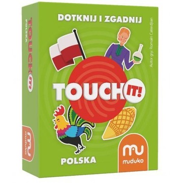 TOUCH IT! DOTKNIJ I ZGADNIJ - POLSKA Gra ze zmysłem dotyku - MUDUKO