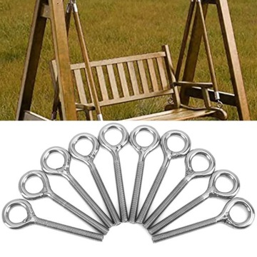 10 шт. M5 рым-болт из нержавеющей стали, сварные рым-болты