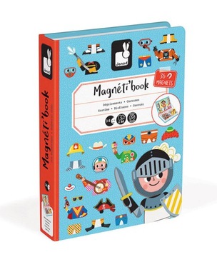 JANOD MAGNETIBOOK KOSTIUMY CHŁOPIEC Układanka