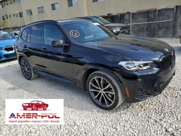BMW 2022 BMW X3 M 2022 r., 3,0L M40I 3.0 Benzyna 523KM