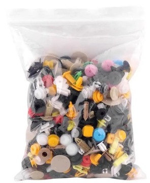 Булавки, зажимы, зажимы автомобильные, 500 шт, универсальные для обивки + ИНСТРУМЕНТЫ