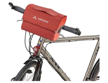 Sakwa rowerowa na kierownicę torba na ramię czerwona - Vaude Aqua Box