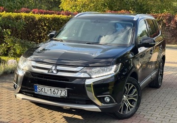 Mitsubishi Outlander III SUV Facelifting 2015 2.2 DI-D 150KM 2016 Mitsubishi Outlander 2,2 150KM AWD AUTOMAT 7os FullLED I wlasciciel Salon