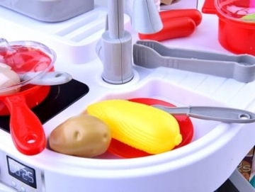 БОЛЬШИЕ АКСЕССУАРЫ ДЛЯ ДЕТСКОЙ КУХНИ ЗВУК ПРИГОТОВЛЕНИЯ