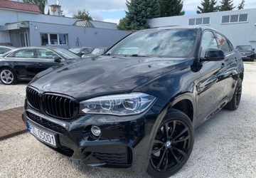 BMW X6 F16 Crossover xDrive30d 258KM 2017 BMW X6 BMW X6 30d xDrive M-Pakiet Salon Polska