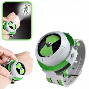 BEN 10 OMNITRIX PROJEKTOR OBCYCH ZEGAREK KOSMICI