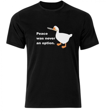 Koszulka męska Peace was never an option S-XXL