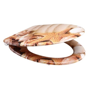 Дюропласт антибактериальное сиденье для унитаза с медленным закрыванием