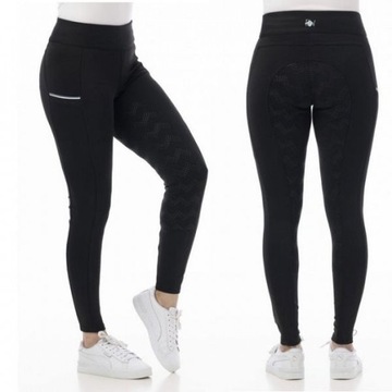Bryczesy-legginsy młodzieżowe AGADIR czarne 158cm