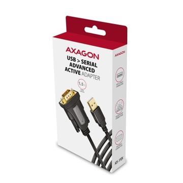 Адаптер AXAGON ADS-1PQN USB 2.0 > порт RS-232,