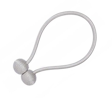 ВЕРЕВКА С МАГНИТОМ, СЕРЕБРЯНАЯ МАГНИТНАЯ ПРЯЖКА
