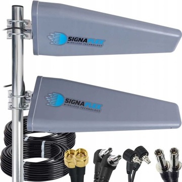 Внешняя антенна с двойным телефоном Интернет GSM 2G 3G 4G LTE 46DBI ZTE HUAWEI