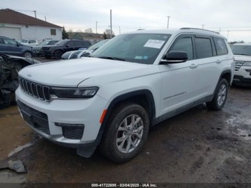 Jeep 2022 Jeep Grand Cherokee 2022r., L Limited, od ubezpieczalni 3.6 Benzyna 293KM, zdjęcie 2