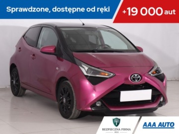 Toyota Aygo II Hatchback 3d Facelifting 1.0 VVT-i 72KM 2018 Toyota Aygo 1.0 VVT-i, Salon Polska, Klima