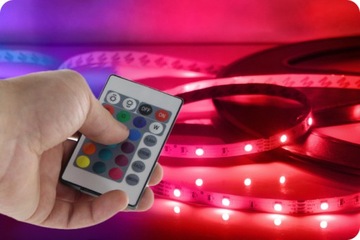RGB USB СВЕТОДИОДНАЯ ЛЕНТА С ДИСТАНЦИОННОЙ РЕГУЛИРОВКОЙ ПОДСВЕТКИ ТВ 3М, ЦВЕТА ЦВЕТА 3м