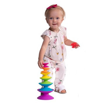 Spoolz Fat Brain Toys Бобина Пирамидальная башня