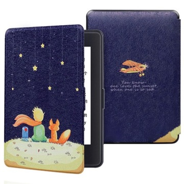 Умный чехол с графическим рисунком для Kindle Paperwhite 1/2/3 (Ребенок и лиса)